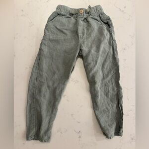 Zara Boy Linen Pants